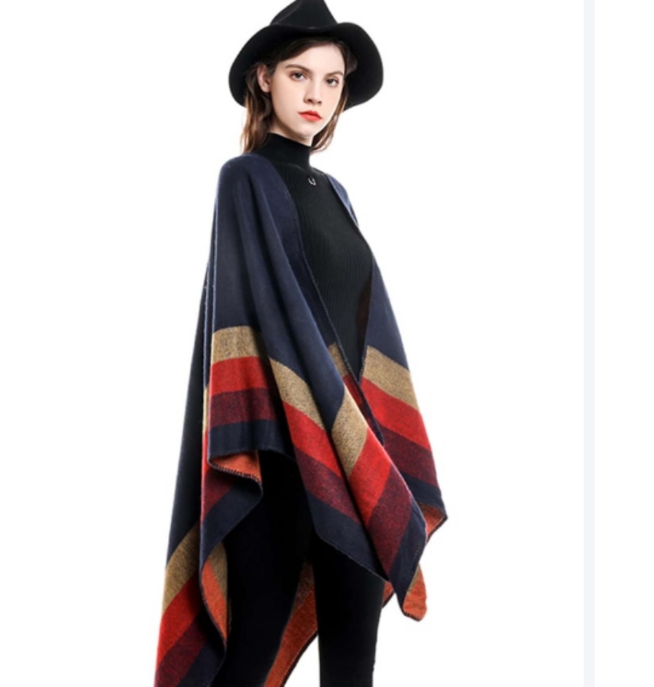 Blue shawl
